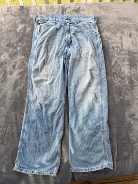 VTG Abercrombie & Fitch Genuine Workwear Carpenter Jeans 32x32